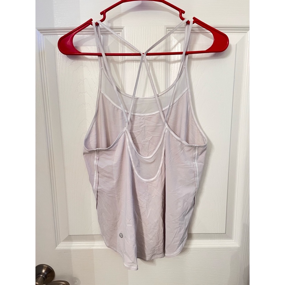 Lululemon loose silky feeling tank tank. Size 4